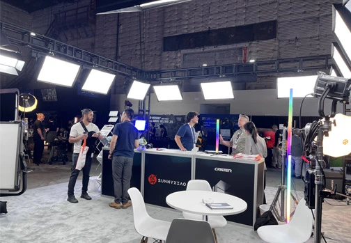 Sunnyxiao at NAB/Cine Gear/IBC 2023